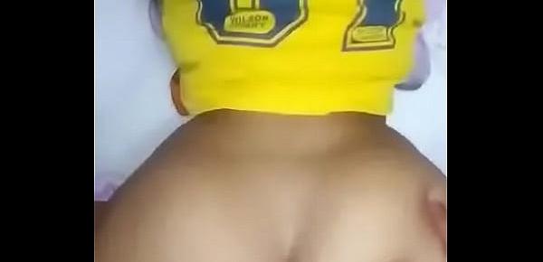  Colombiana disfrutando anal por primera vez | POV